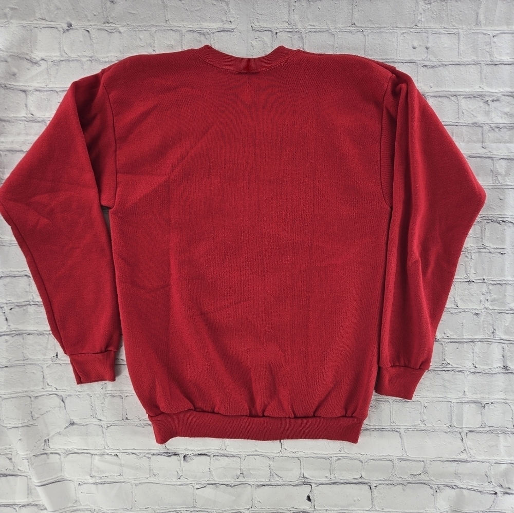 Vintage Graphic Hug Me In Texas Crew Neck Christmas Sweatshirt - Picture 7 of 7